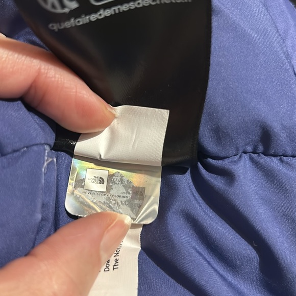 BARELY USED, LIKE NEW kids North Face winter coat - Picture 6 of 7